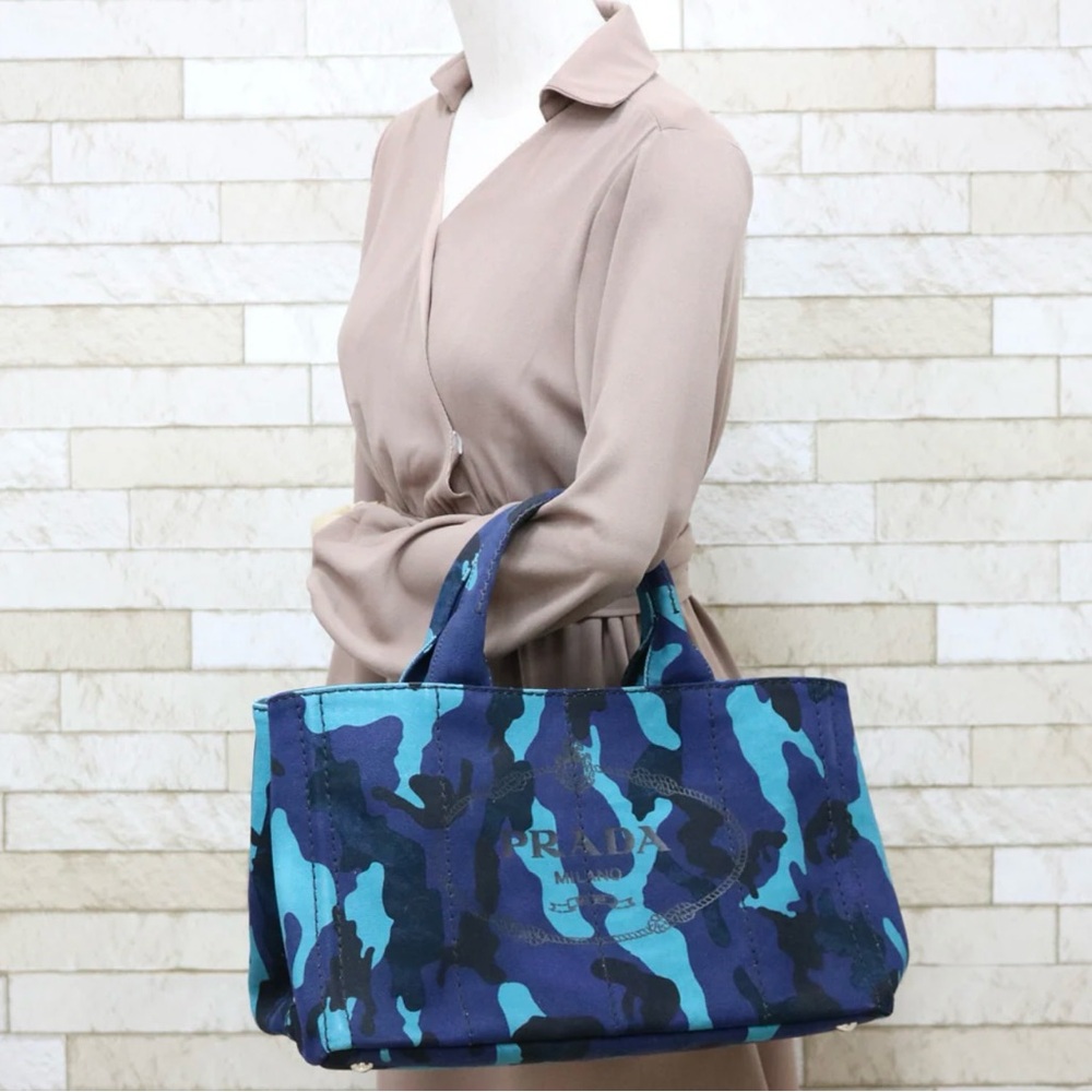 PRADA CANAPA HANDBAG - Picture 5 of 17